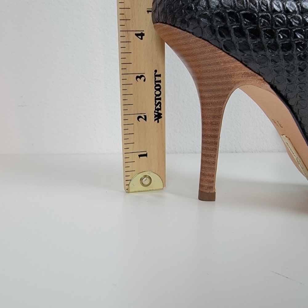 Report Signature Limonta knee length tall boot heels - Picture 5 of 6